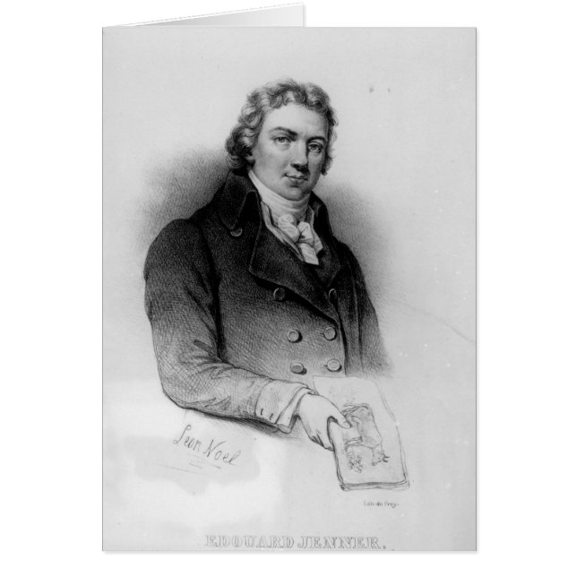 Porträt von Edward Jenner (Vorne)