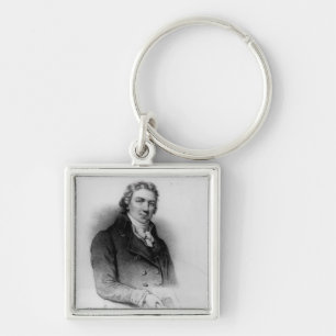 Porträt von Edward Jenner Schlüsselanhänger