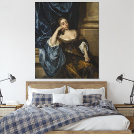 Porträt von Elizabeth Capel, Gräfin von Carnarvon Leinwanddruck