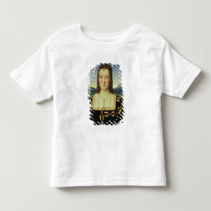 Porträt von Elizabeth Gonzaga, c.1504 (Öl auf Kleinkind T-shirt