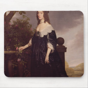 Porträt von Elizabeth, Königin von Böhmen Mousepad