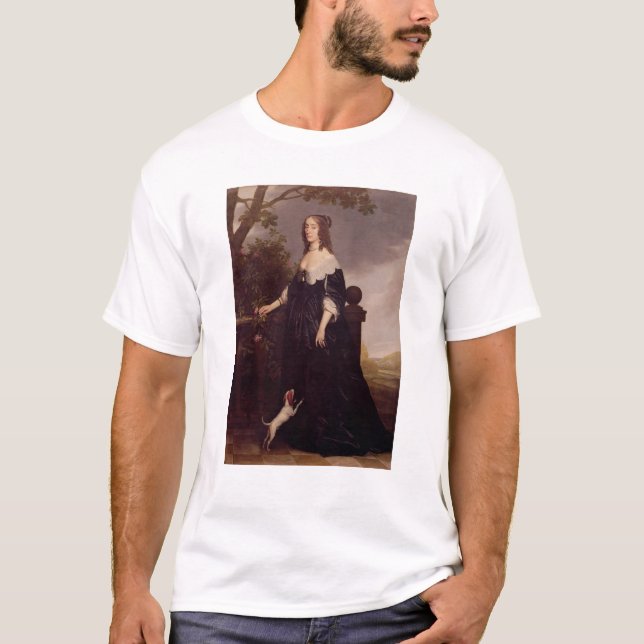Porträt von Elizabeth, Königin von Böhmen T-Shirt (Vorderseite)