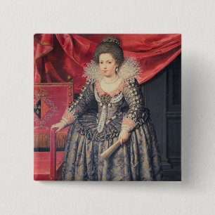 Porträt von Elizabeth von (1602-44) Tochter Button
