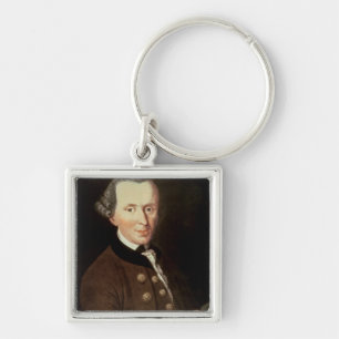 Porträt von Emmanuel Kant Schlüsselanhänger