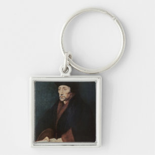 Porträt von Erasmus von Rotterdam von Rotterdam Schlüsselanhänger