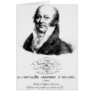 Porträt von Etienne Geoffroy Heilig-Hilaire