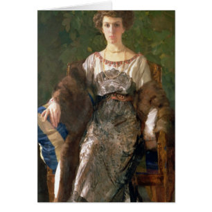 Porträt von Ewfimia Nosova, 1911