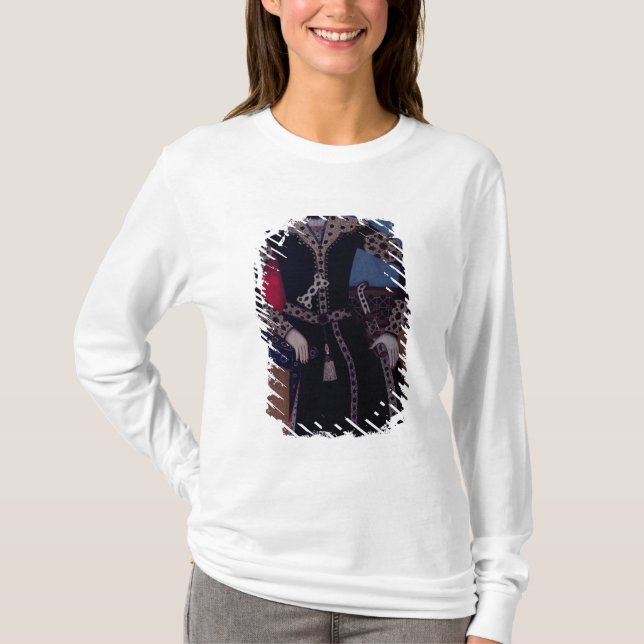 Porträt von Fath-Ali, Shah vom Iran, T-Shirt (Vorderseite)