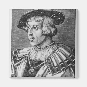 Porträt von Ferdinand I von Habsburgern, 1531 Magnet