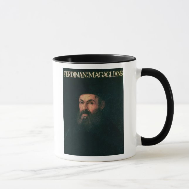 Porträt von Ferdinand Magellan Tasse (Rechts)