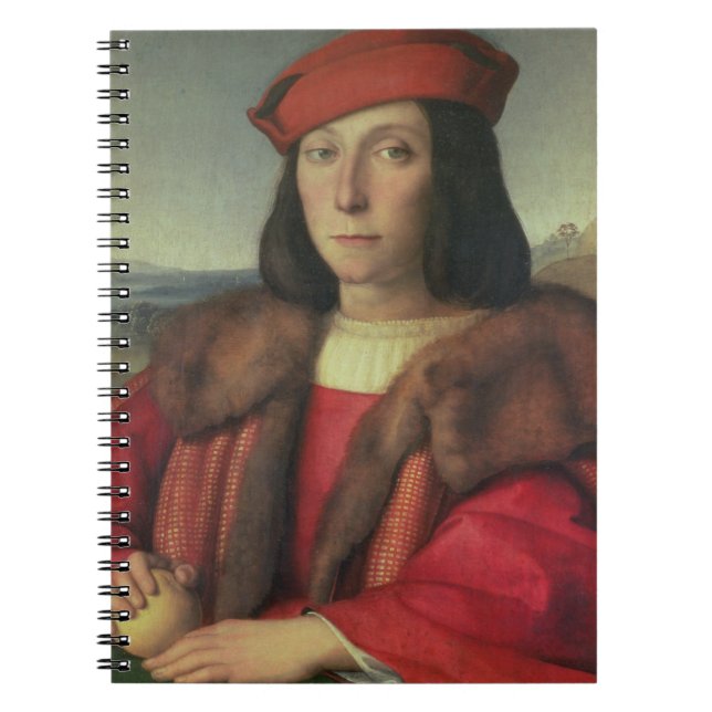 Porträt von Francesco della Rovere, Herzog von Notizblock (Vorderseite)