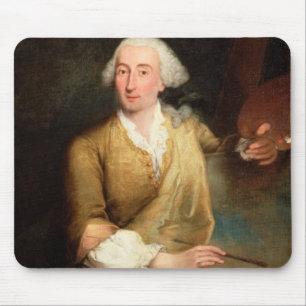 Porträt von Francesco Guardi (1712-93) (Öl kann  Mousepad
