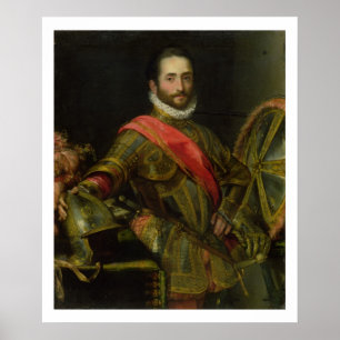 Porträt von Francesco II della Rovere, c.1572 (Öl Poster