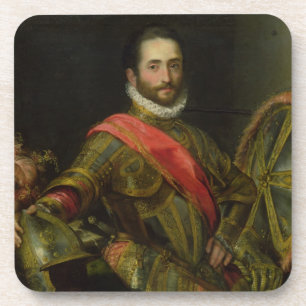 Porträt von Francesco II della Rovere, c.1572 (Öl Untersetzer