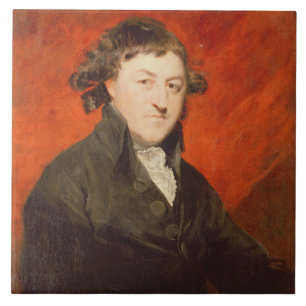Porträt von Francis Hargrave (1741-1821), 1787 (o Fliese