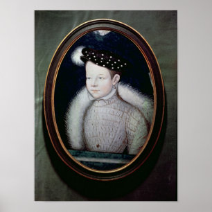 Porträt von Francis II als Dauphin von Frankreich Poster