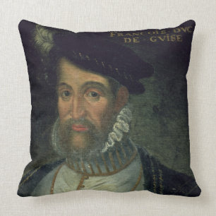Porträt von Francois, 2. Herzog Guise (1519-63) Kissen
