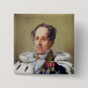 Porträt von Francois Vicomte de Chateaubriand Button
