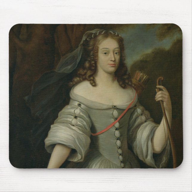 Porträt von Francoise Louise de la Baume Mousepad (Vorne)