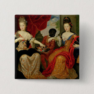 Porträt von Francoise-Marie de Bourbon Button