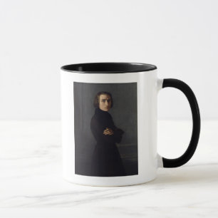 Porträt von Franz Liszt 1839 Tasse