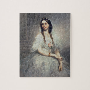 Porträt von Frau C.W.Stoughton (d.1907), Drei-Qua