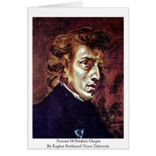 Porträt von Frédéric Chopin