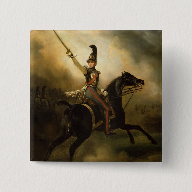 Porträt von Friedrich Heinrich 1830 Button (Vorderseite)