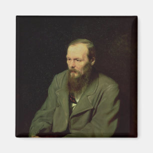 Porträt von Fyodor Dostoyevsky 1872 Magnet