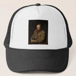 Porträt von Fyodor Dostoyevsky durch Vasily Perov Truckerkappe