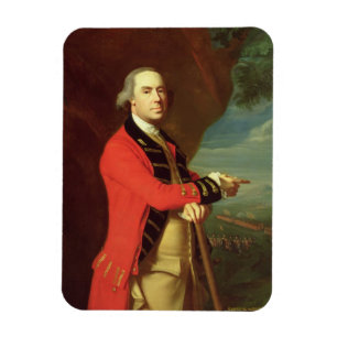 Porträt von General Thomas Gage, c.1768 (Öl auf Magnet