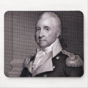 Porträt von Generalmajor-John-Bächen, vorbei Mousepad