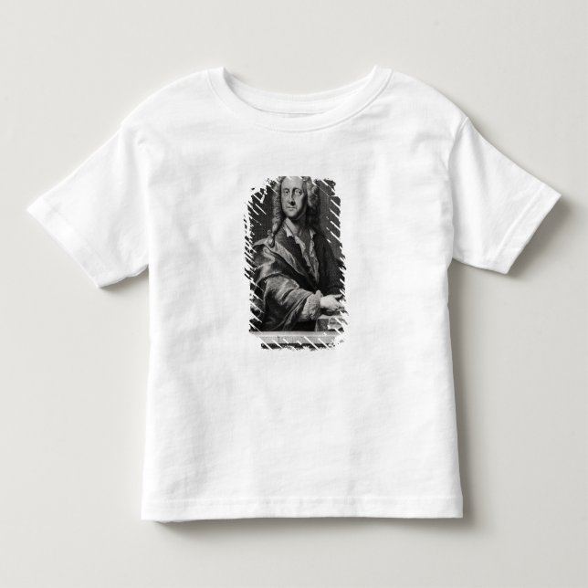 Porträt von Georg Philipp Telemann Kleinkind T-shirt (Vorderseite)