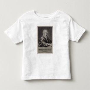 Porträt von Georg Philipp Telemann Kleinkind T-shirt