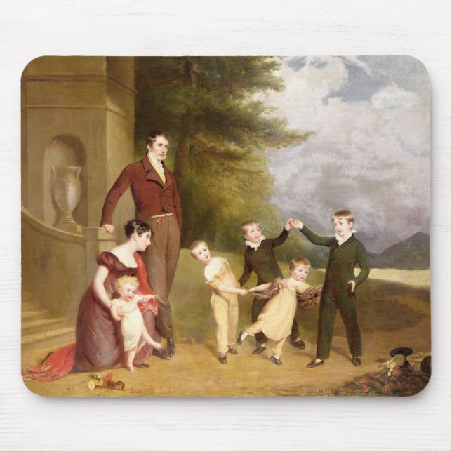 Porträt von George Granville Leveson-Gower und Mousepad (Vorne)