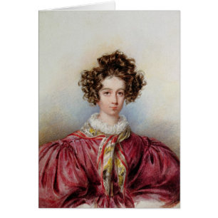 Porträt von George Sand 1830