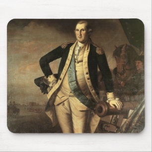 Porträt von George Washington, 1779 Mousepad
