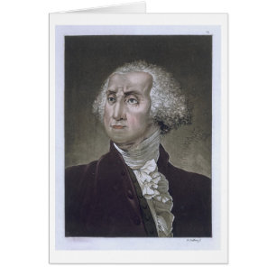 Porträt von George Washington, von 'Le Costume An