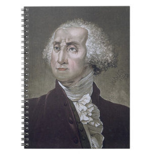 Porträt von George Washington, von 'Le Costume An Notizblock