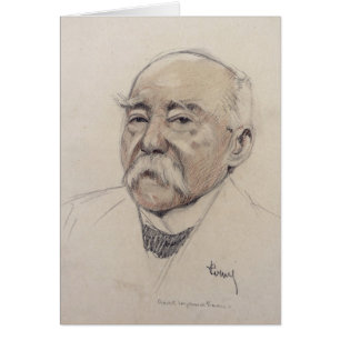 Porträt von Georges Clemenceau