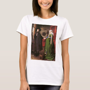 Porträt von Giovanni Arnolfini und seine Ehefrau T-Shirt