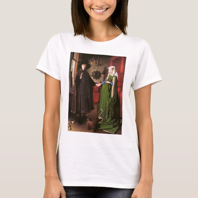 Porträt von Giovanni Arnolfini und seine Ehefrau T-Shirt (Vorderseite)