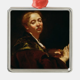 Porträt von GiuliaLama (fl.1728) Ornament Aus Metall