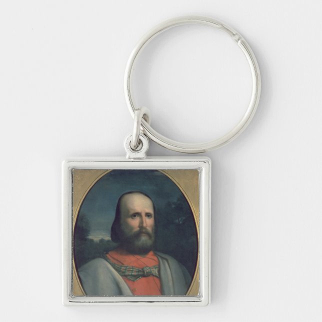 Porträt von Giuseppe Garibaldi 2 Schlüsselanhänger (Vorne)