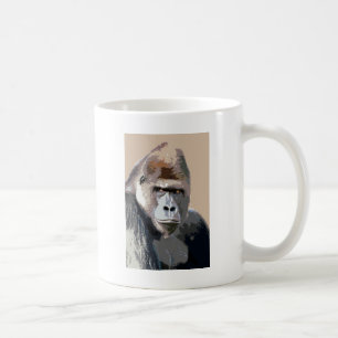 Porträt von Gorilla Kaffeetasse