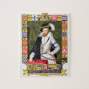 Porträt von Grafen Roberts Dudley (c.1532-88) von