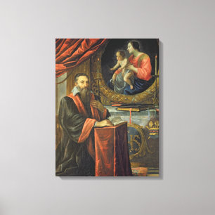 Porträt von Guillaume de Vair Leinwanddruck