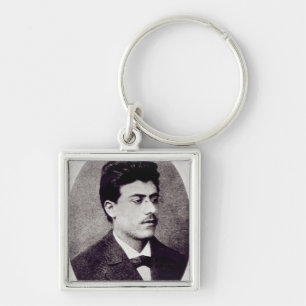 Porträt von Gustav Mahler, 1878 Schlüsselanhänger