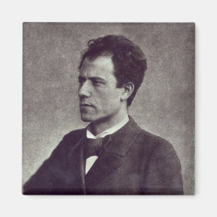 Porträt von Gustav Mahler, 1897 Magnet