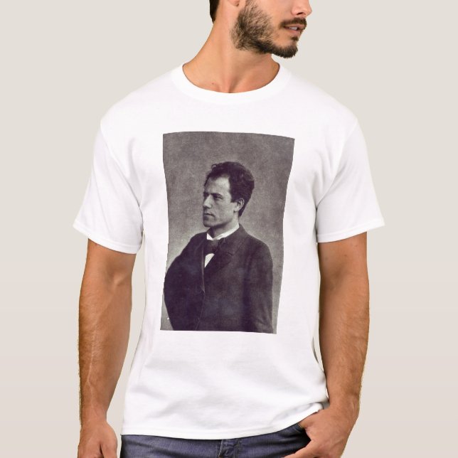 Porträt von Gustav Mahler, 1897 T-Shirt (Vorderseite)
